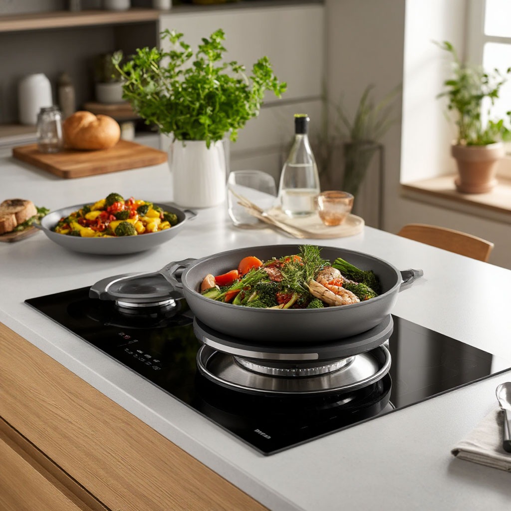 Miele Induktionskochfeld mit TwinBooster Technologie
